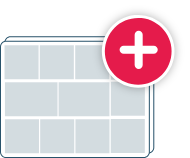 Icon to illustrate creating a plan